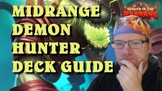 Midrange Demon Hunter deck guide and gameplay (Hearthstone Forged in the Barrens)