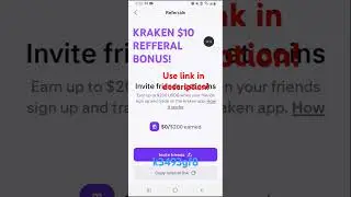 Kraken new referral bonus: k3493gf8