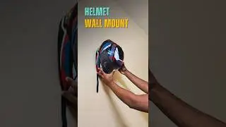 Helmet Wall Mount Installation #wheelsonweekends