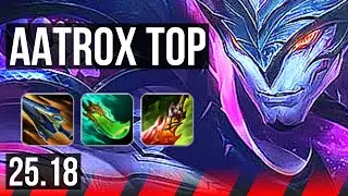 AATROX vs K'SANTE (TOP) | Godlike | KR Master | 25.18