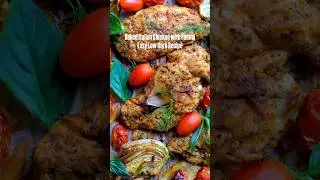 Low Carb Baked Fennel & Chicken healthy recipe 👇 #lowcarb #recipe #diabeticfriendly