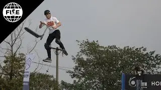 Jamie Hull 3rd Place - Scooter Pro Final | FISE World Series Chengdu 2018