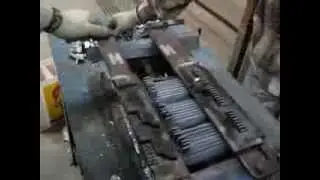 Battery Making Process with Burning Comb & Jig