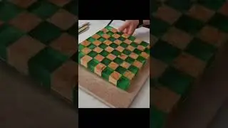 ⚡LED chess board✨ #woodencraft#WoodSeason#dreamlight#art#craft#LEDchessboard#woodchessboard#shorts