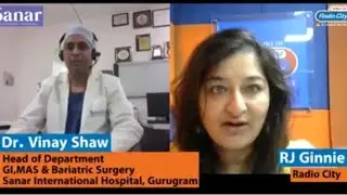 RJ Ginnie with Dr. Vinay Shaw on 'Cure of Obesity'