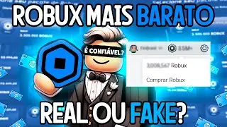 COMO COMPRAR ROBUX MAIS BARATO - NOVO SITE REVELADO - CONFI&Aacute;VEL OU FARSA? EXPONDO TUDO!