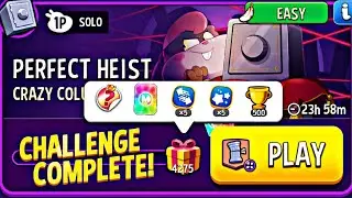 crazy columns super sized perfect heist solo challenge | match masters | crazy columns solo 