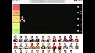 AFL midfielders tier maker