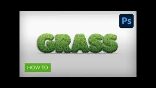 Photoshop Tip's & Trick |Create a Grass Text Effect in Photoshop   Photoshop Tutorial |@RTMentor