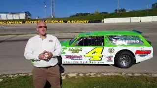 Wisconsin International Raceway - Joe Verdegan book trailer