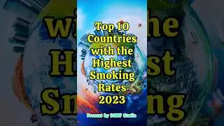 Top 10 Countries with the Highest Smoking 🚬  Rates in the World 2023