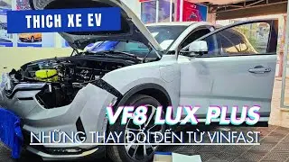 Lột trần VF8 Lux Plus tìm điểm thay đổi đến từ VinFast