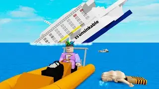 I built an Unsinkable cruise ship in Roblox
