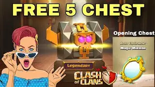 Free Chest For Everyone - New March Update In clash of clan ( Opening Chest ) #coc #free #chest