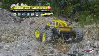 Extron RC Monstertruck | Akku + USB Ladeger&auml;t, 2,4 GHz Controller (1:14) | @JAMARA_Germany