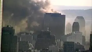 WTC 7 Smoking / Full Collapse Sequence / Dust Plume (Improved Video)