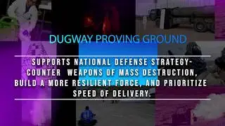 Dugway Proving Ground 2020 Capabilities Video