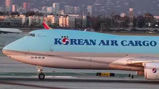 Boeing 747 Korean Air Cargo #youtubevideo #avgeek #korea #koreanair #fyp