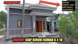 Rumah Minimalis 6 x 10 m Dengan 3 Kamar Tidur