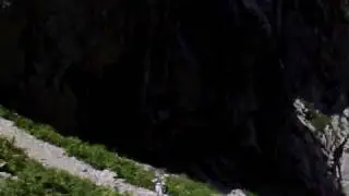 die Saugasse vom K&ouml;nigsee zum K&auml;rlingerhaus