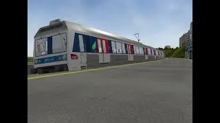 Openrails Ligne L Z6400 Saint Cloud à Paris Saint Lazare