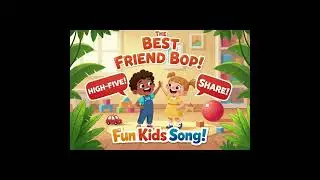 The Best Friend Bop! 🦊🤖💜 | Dance Party Anthem | Fun Friendship Song for Kids & Toddlers