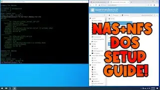 RetroTutorial: Configuring OpenMediaVault NAS with NFS for MS-DOS