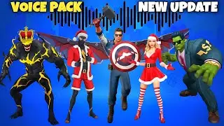 Spider Fighter 3 All Heroes Voice Pack😱🔥