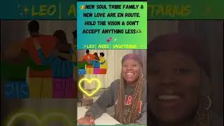👑NEW SOUL TRIBE COMMUNITY & NEW LOVE EN ROUTE. HOLD THE VISION & DONT SETTLE FOR ANYTHING LESS 🫶🏾💕✨