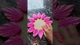 colour paper se banaya hua flower hanging#looking# hanging#flower pots 🥀