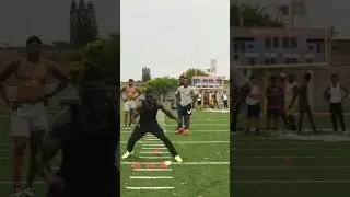 All Gas: Tyreek Hill and Evan Stewart - WR Drills just work  #receiverfactory