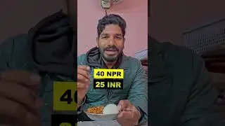 Nepali Breakfast Under ₹100 😱 | Kathmandu Food #hungrycheetah