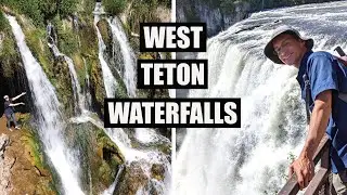 BEST Waterfalls in the West TETONS | Upper Mesa Falls, Lower Mesa Falls, and Fall Creek Falls Idaho