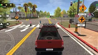 While driving, a person suddenly came in front of me, but I avoided a major accident - gameplay 