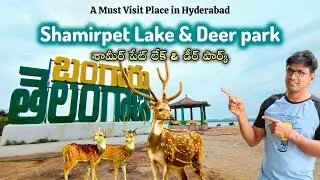 Shamirpet Lake & Deer Park| Detailed 4K Video | Hyderabad Places