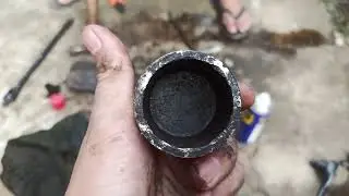 Stuck up brake pad, Replace rusted piston kia Bonggo 2