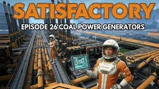 Satisfactory Episode 26 | Coal Power Generators | No commentary Pc Gameplay..