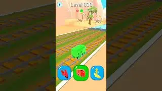Shape-Shifting 2 GAMEPLAY Level No #838 Walkthrough - New Update Car Racing #Shorts #ShapeShifting