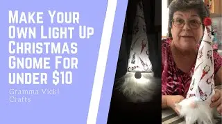 Light Up Christmas Gnome | Christmas Craft Tutorial
