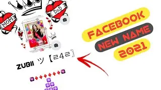 How to create invalid Name facebook account 2021|| facebook stylish name || Fb invalid name 2021