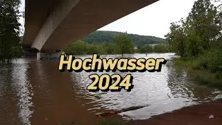 Hochwasser 24 bei Merzig