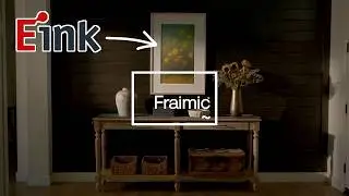 E Ink Voice Controlled Art Frame @ CES - Fraimic