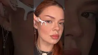easy Halloween makeup idea 🕸️