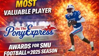 Why Kevin Jennings is the 2025 SMU Football MVP | Terry Webb a Dark Horse MVP for Mustangs?
