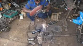 WOW Amazing Talent This Man Repair JCB Bulldozer Bucket Link With Simple Tools