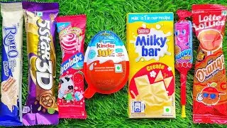 Satisfying video Asmr | rainbow lollipops | chocolate eating video | candy unboxing video Asmr