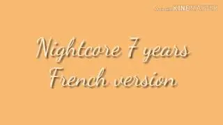 Nightcore 7 years french version