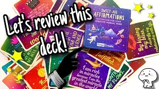 Let's Review the Sweetass Affirmations Deck | Flipthrough | Deck Review