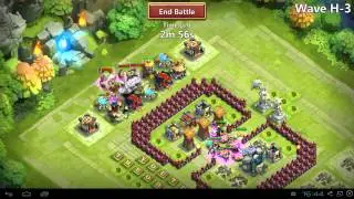 Castle clash Town hall level 17 HBM H
