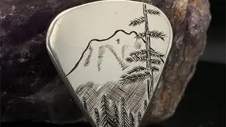 Making a silver Guitar Pick